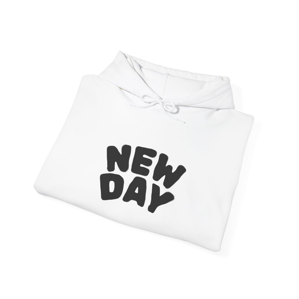 Inspirational Hoodie, Cozy Sweatshirt for New Beginnings, Unisex New Day Apparel, Perfect Gift for Friends, Motivational Outfit