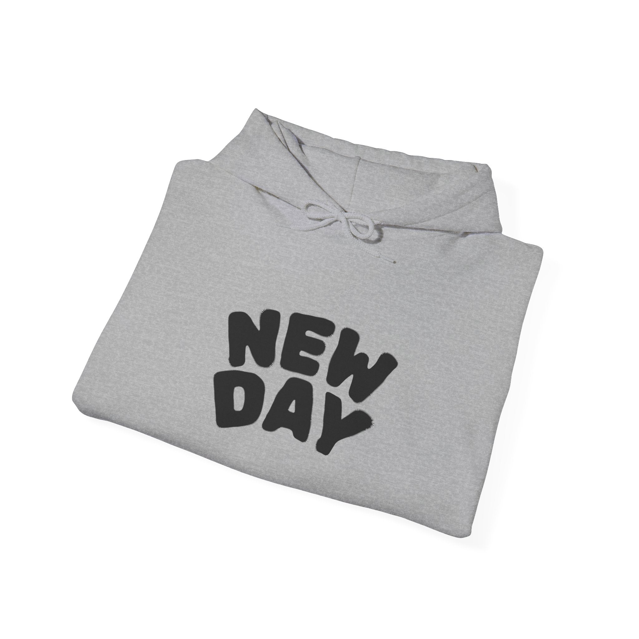 Inspirational Hoodie, Cozy Sweatshirt for New Beginnings, Unisex New Day Apparel, Perfect Gift for Friends, Motivational Outfit