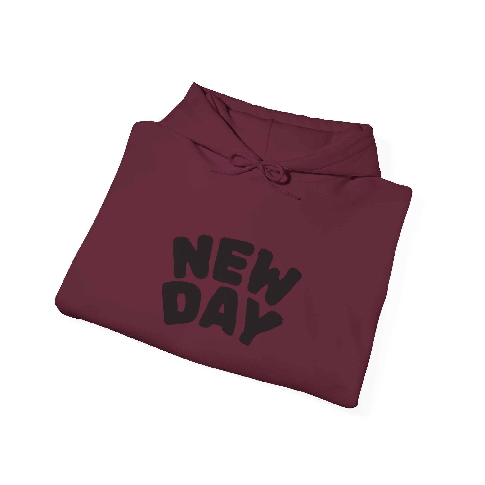Inspirational Hoodie, Cozy Sweatshirt for New Beginnings, Unisex New Day Apparel, Perfect Gift for Friends, Motivational Outfit