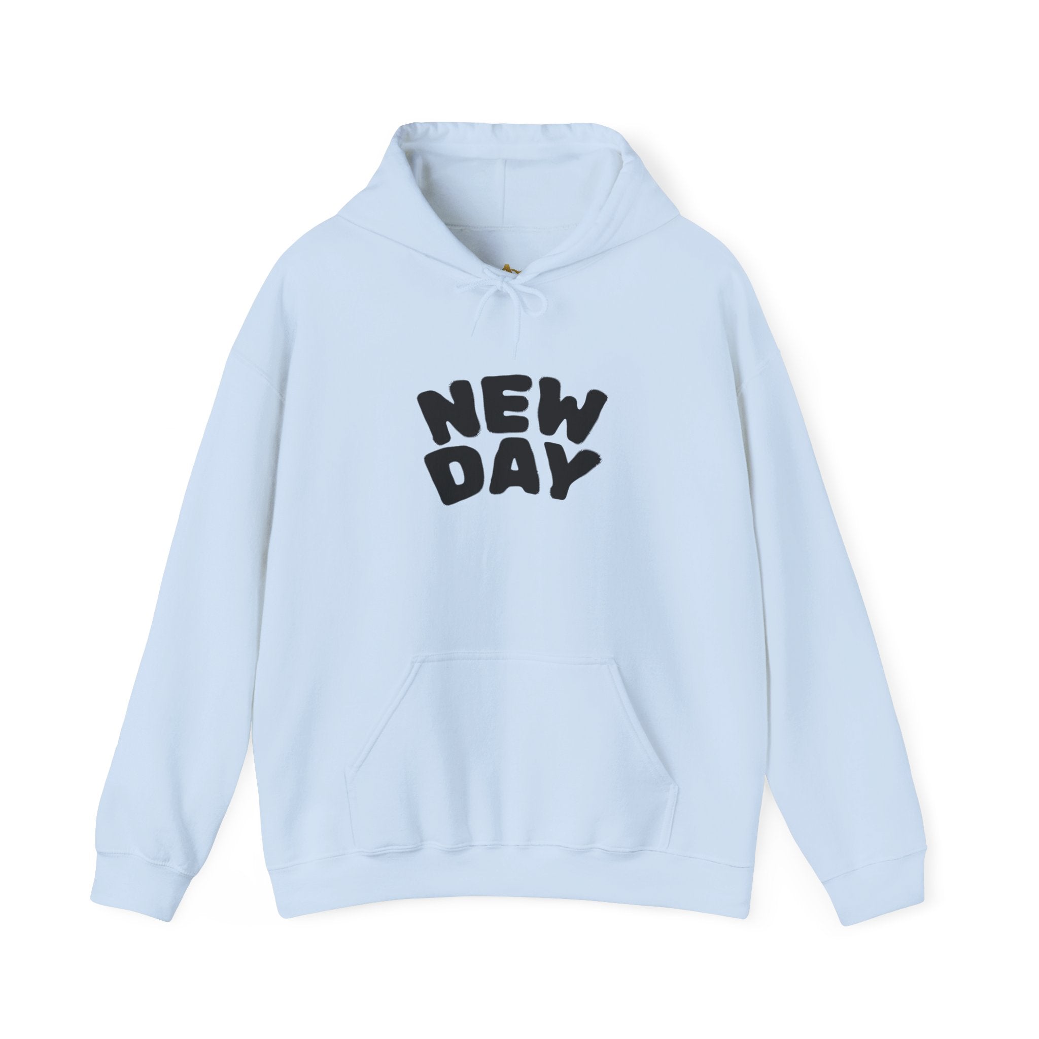 Inspirational Hoodie, Cozy Sweatshirt for New Beginnings, Unisex New Day Apparel, Perfect Gift for Friends, Motivational Outfit