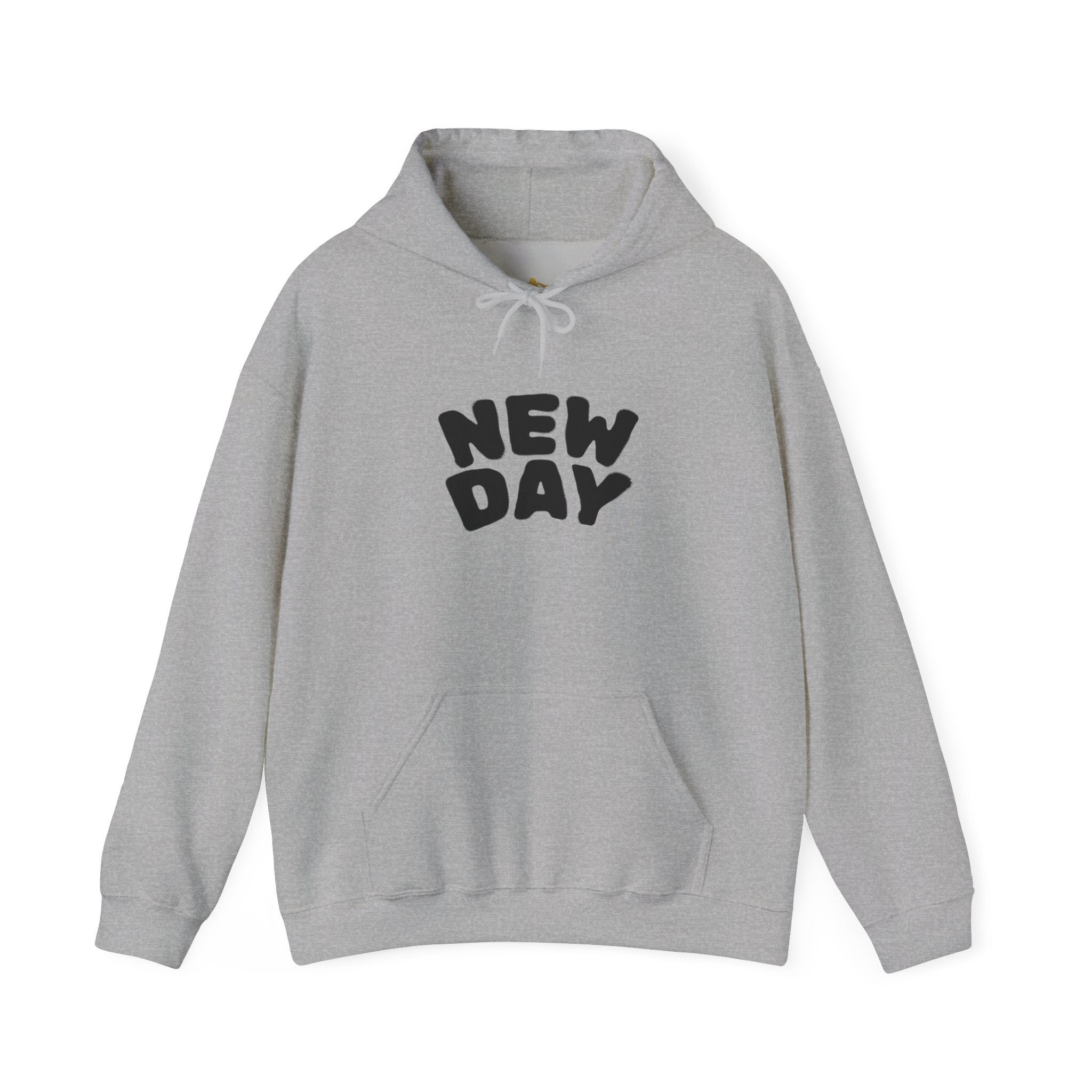 Inspirational Hoodie, Cozy Sweatshirt for New Beginnings, Unisex New Day Apparel, Perfect Gift for Friends, Motivational Outfit