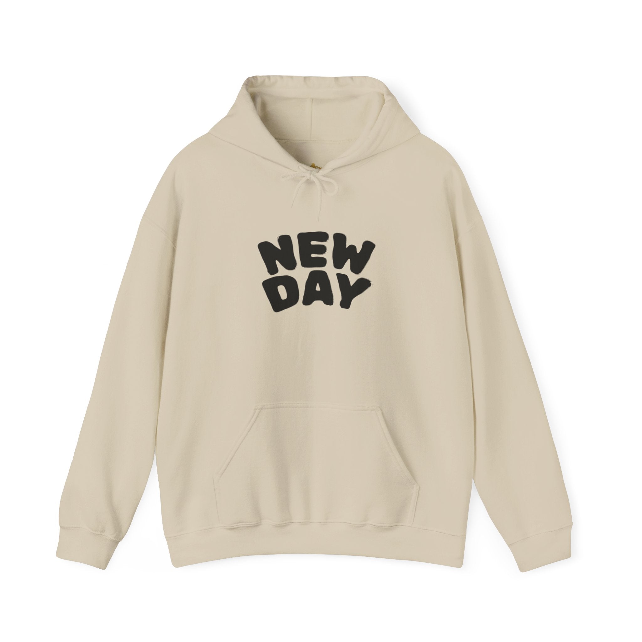 Inspirational Hoodie, Cozy Sweatshirt for New Beginnings, Unisex New Day Apparel, Perfect Gift for Friends, Motivational Outfit
