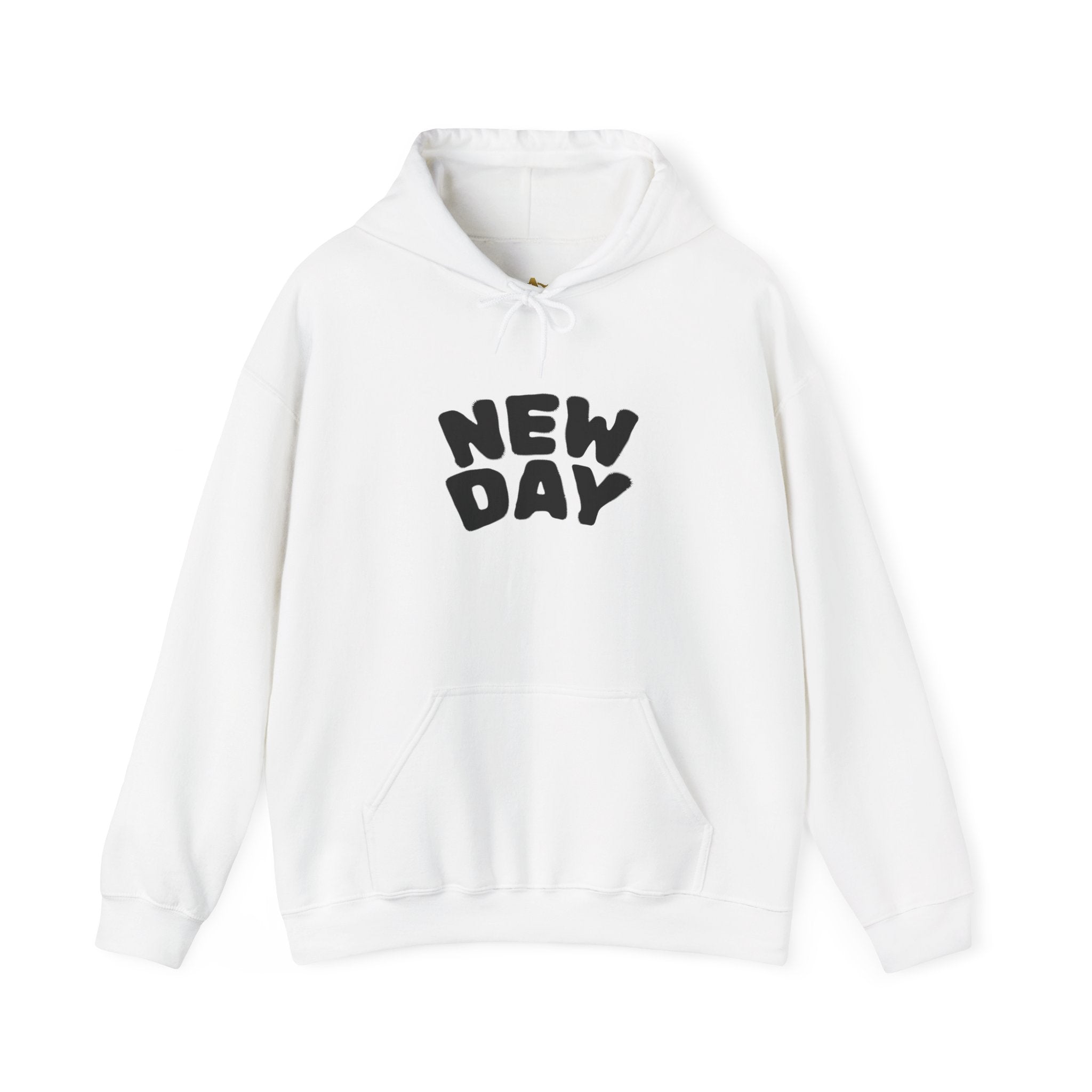 Inspirational Hoodie, Cozy Sweatshirt for New Beginnings, Unisex New Day Apparel, Perfect Gift for Friends, Motivational Outfit