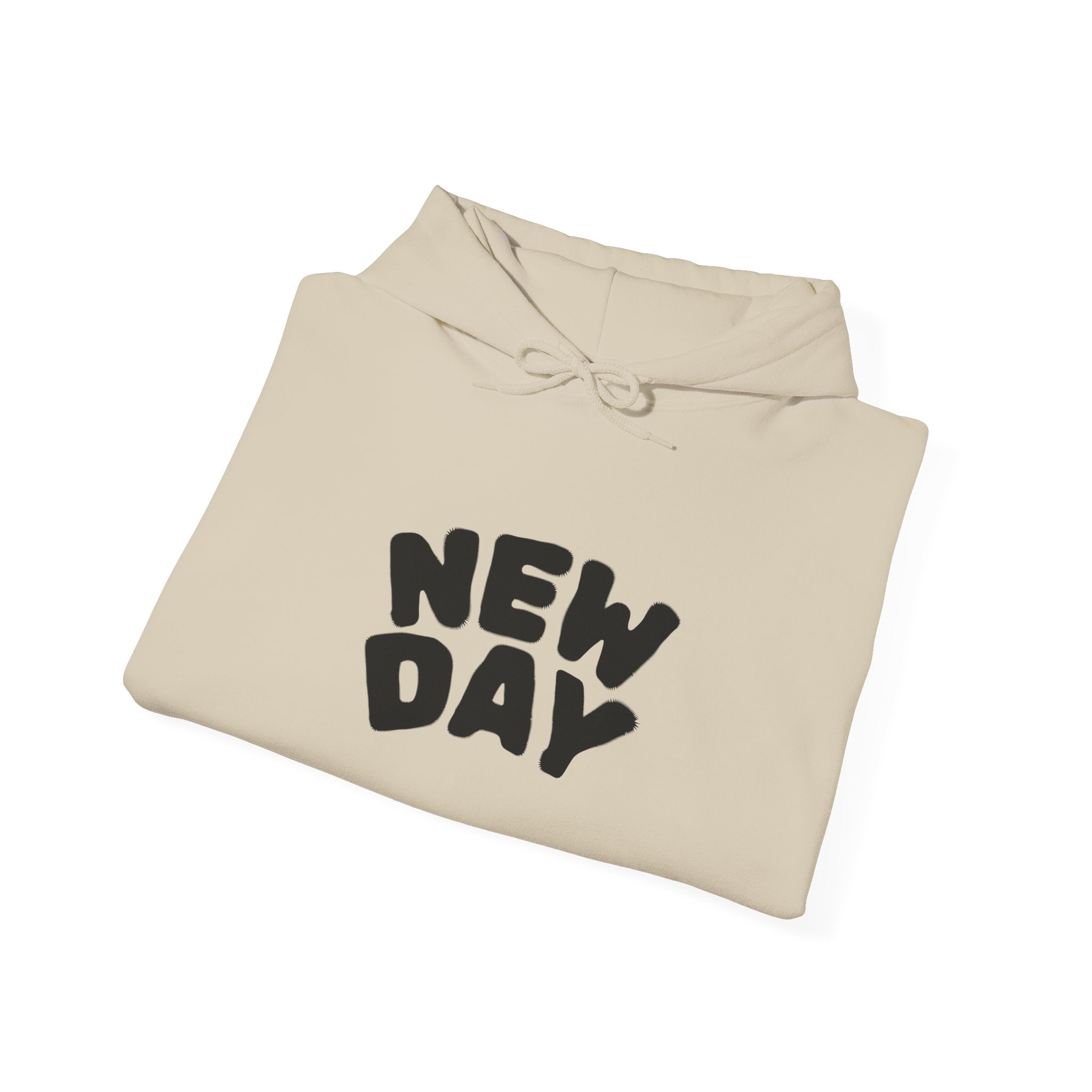 Inspirational Hoodie, Cozy Sweatshirt for New Beginnings, Unisex New Day Apparel, Perfect Gift for Friends, Motivational Outfit