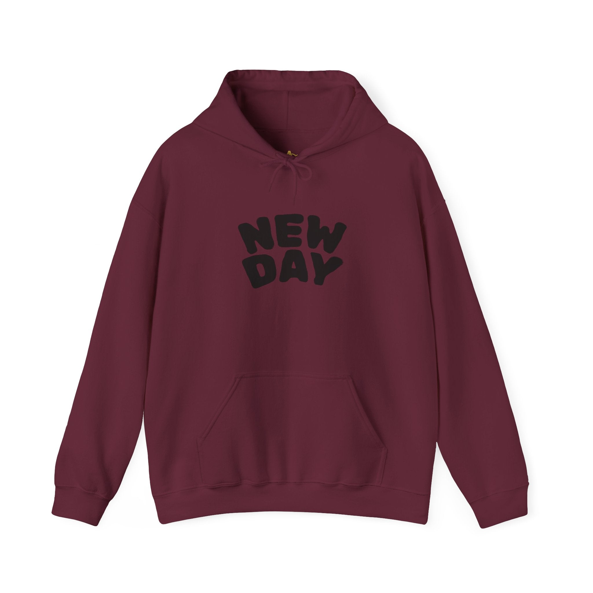 Inspirational Hoodie, Cozy Sweatshirt for New Beginnings, Unisex New Day Apparel, Perfect Gift for Friends, Motivational Outfit
